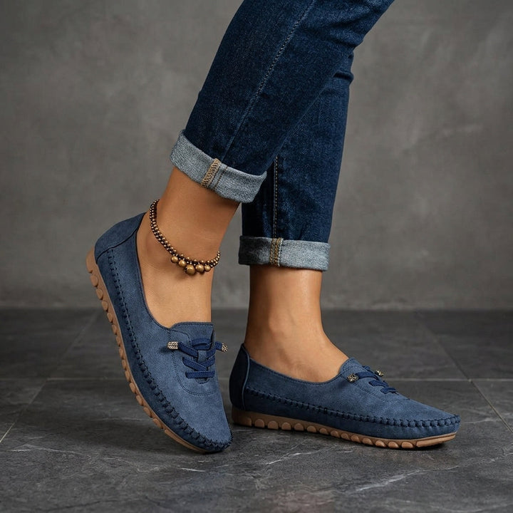 Daniela Soft Moccasin Slippers with Full Foot Support