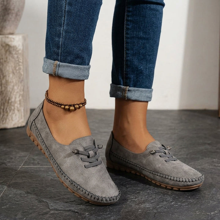 Daniela Soft Moccasin Slippers with Full Foot Support