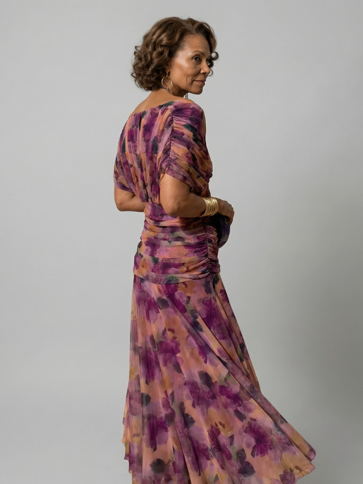 Calen off-shoulder midi dress