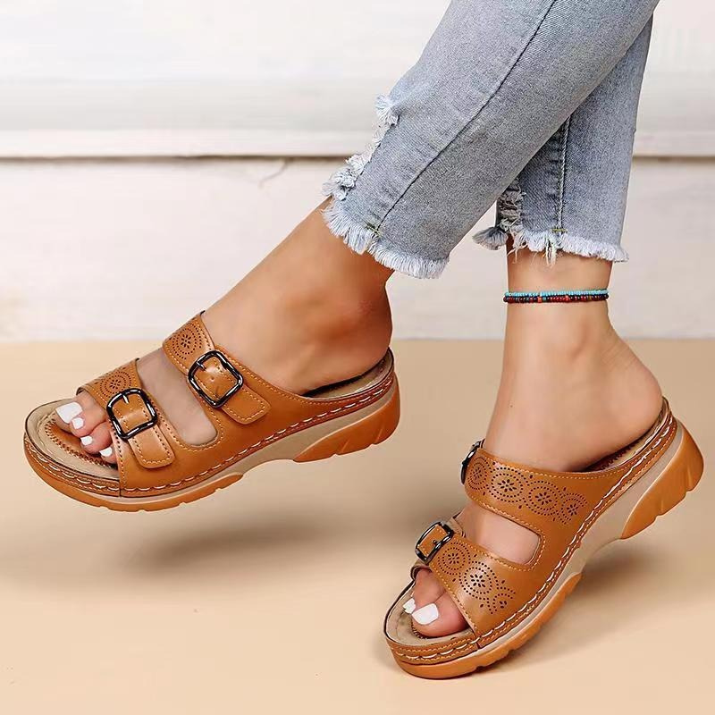 Sandales orthopédiques Nuage – pieds larges, éperon calcanéen et arthrose