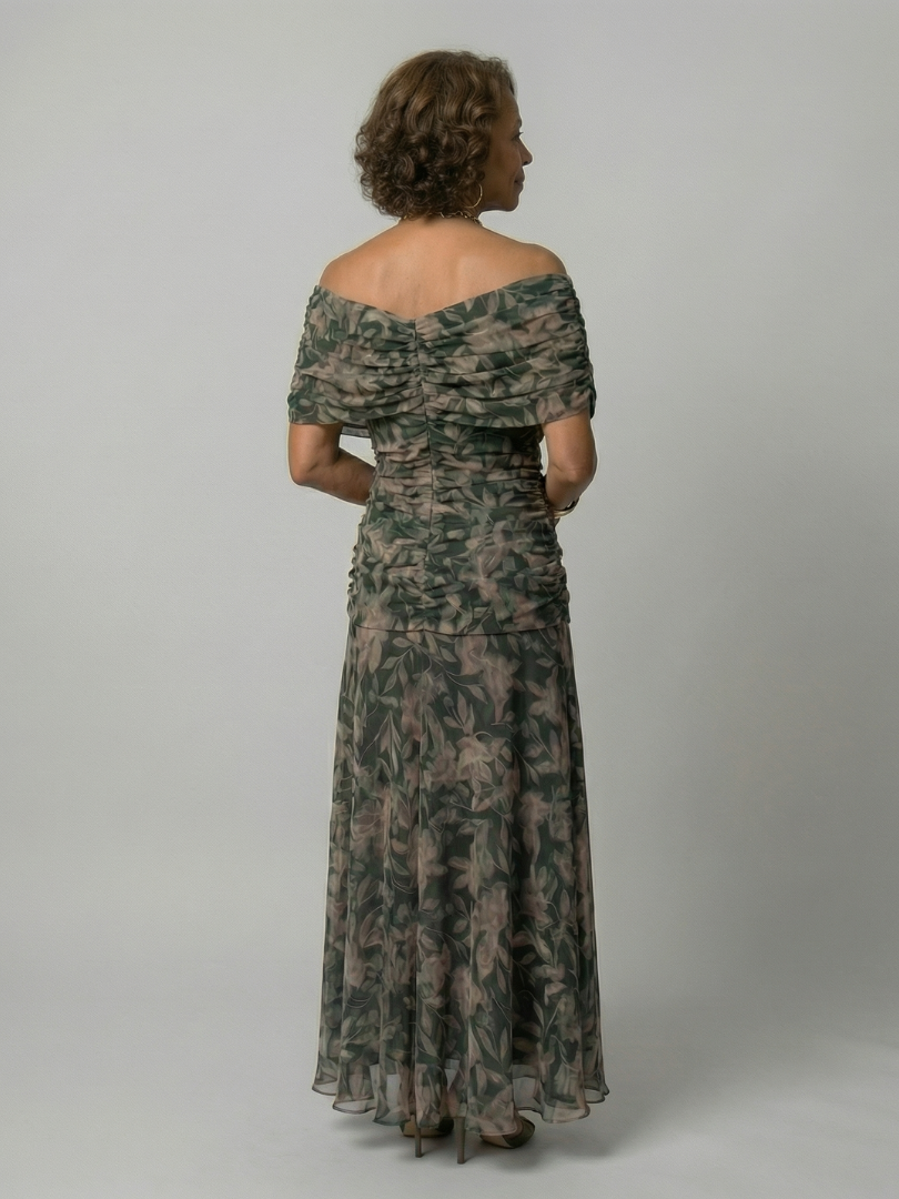 Calen off-shoulder midi dress
