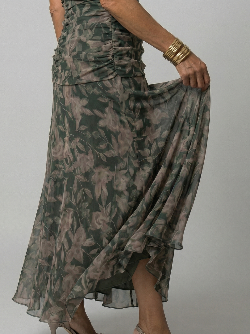 Calen off-shoulder midi dress