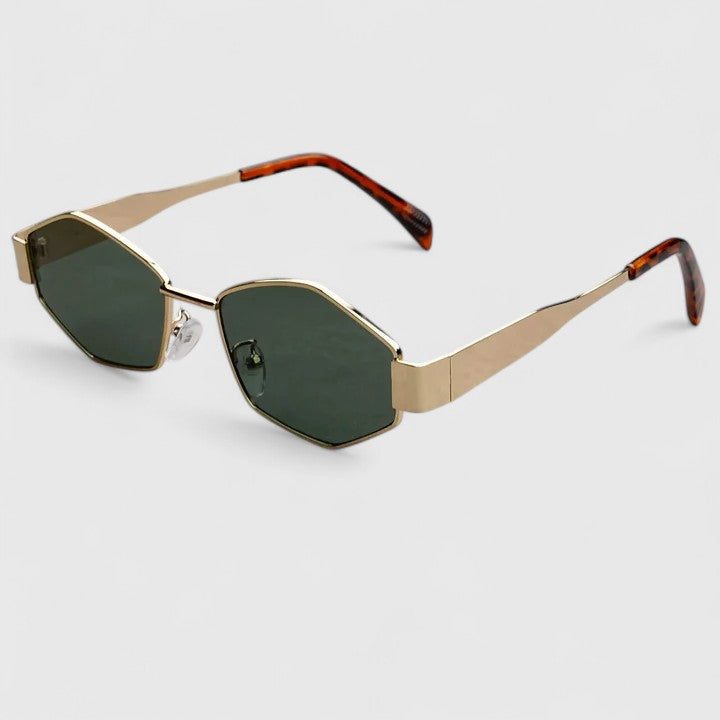 Mandy™ | Hexagonal Metal Sunglasses