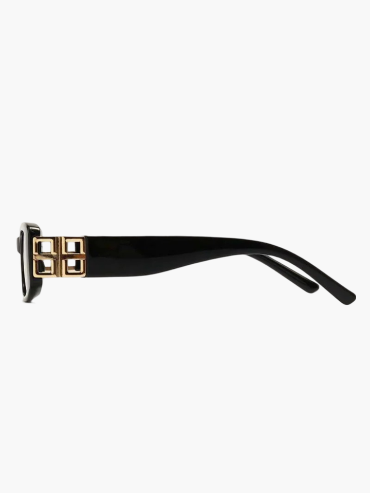Toni™ | Rectangle Sunglasses with Gold Detail