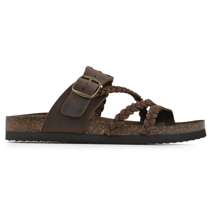 Hayleigh | Woven Strap Footbed Sandals