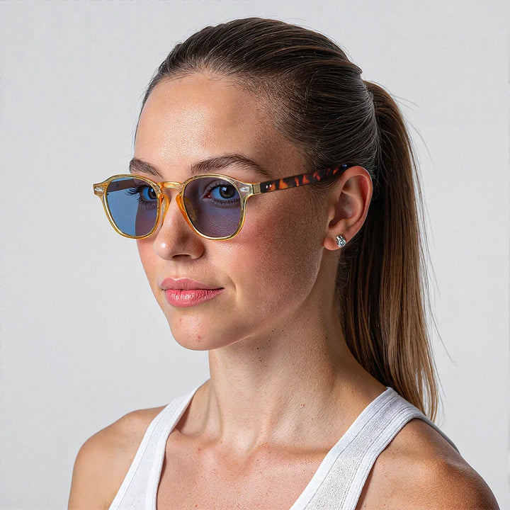 Tamsin clear frame sunglasses