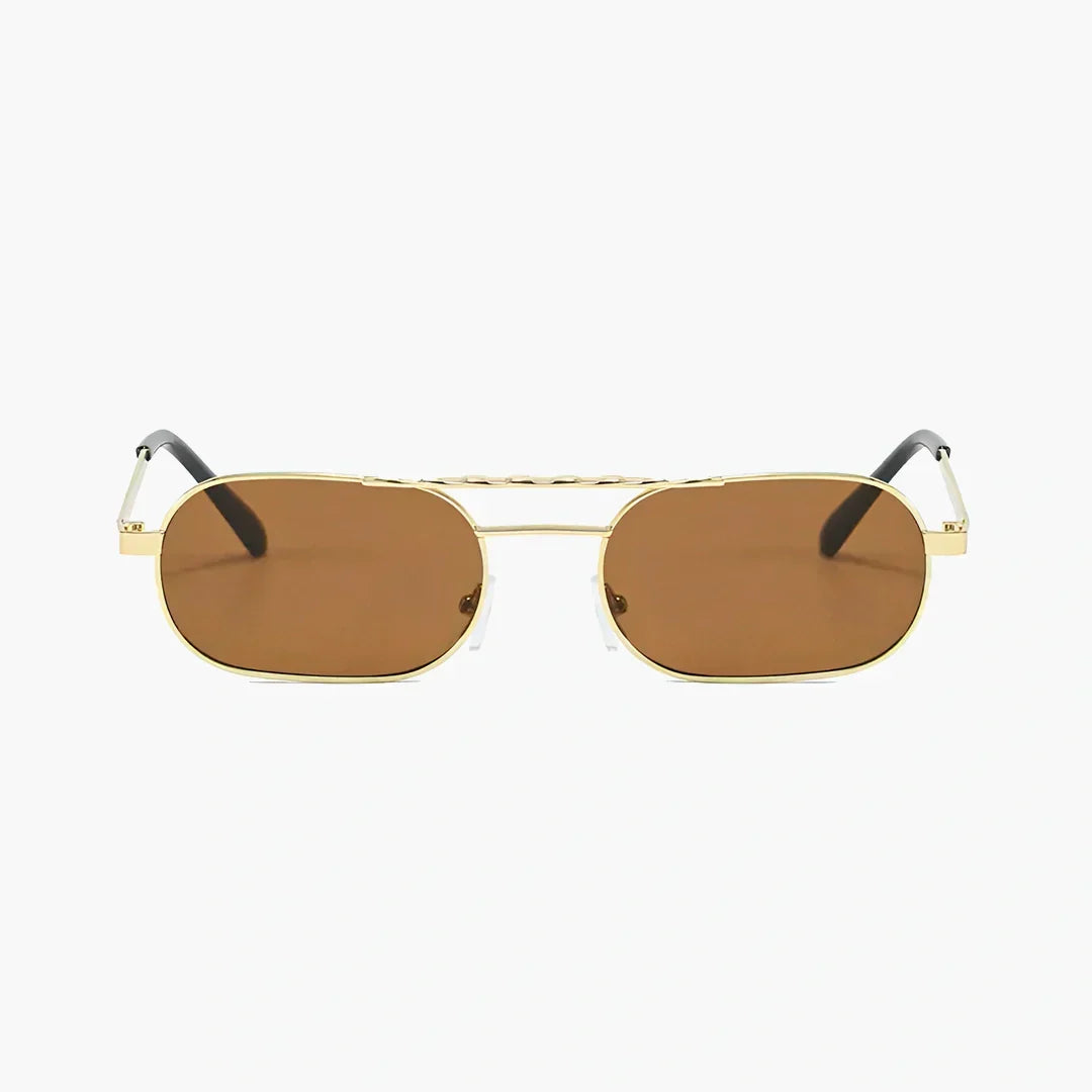 Danielle gold frame sunglasses