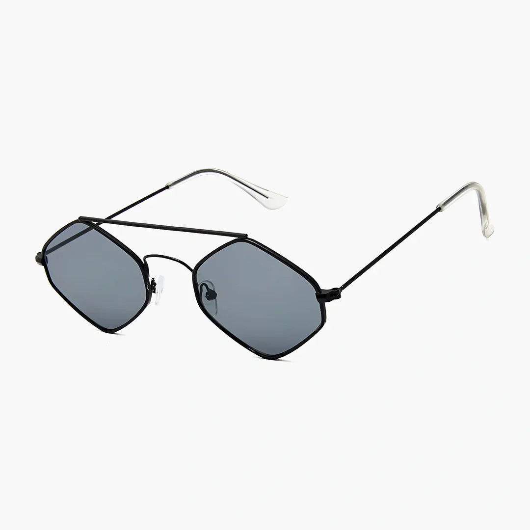 Lorraine gold & black sunglasses