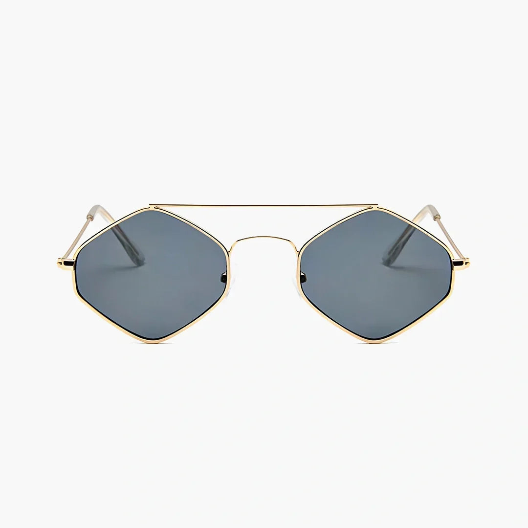 Lorraine gold & black sunglasses