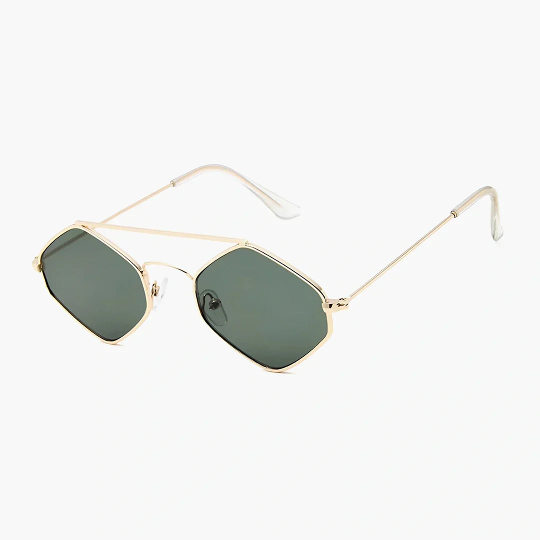 Lorraine gold & black sunglasses