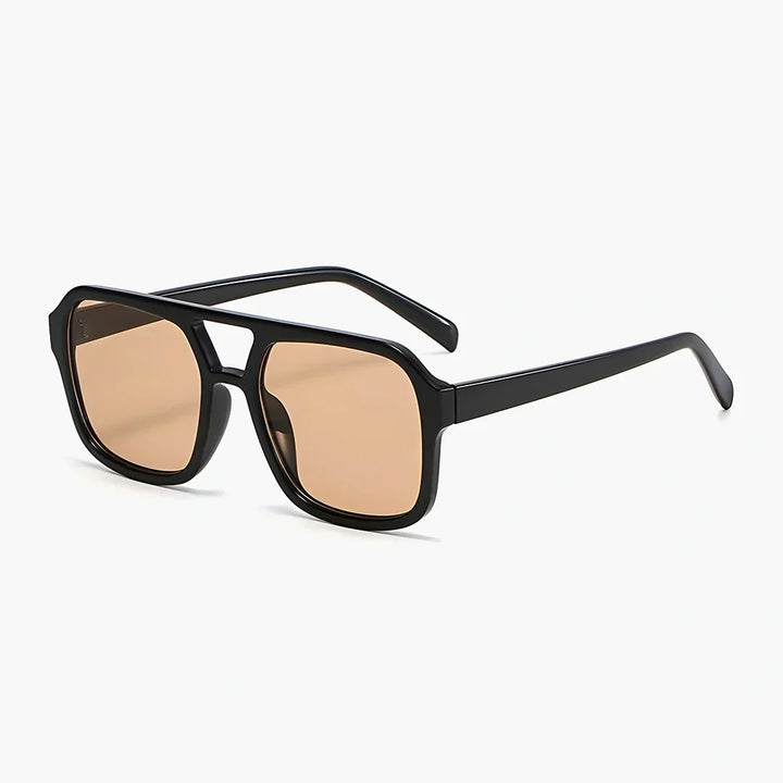 Colleen sleek black frame sunglasses
