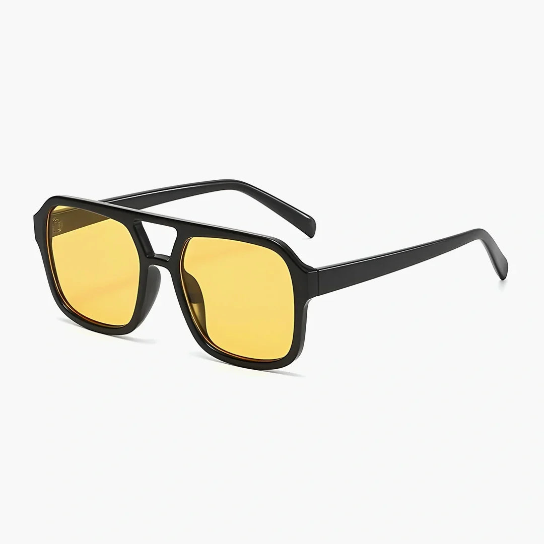 Colleen sleek black frame sunglasses