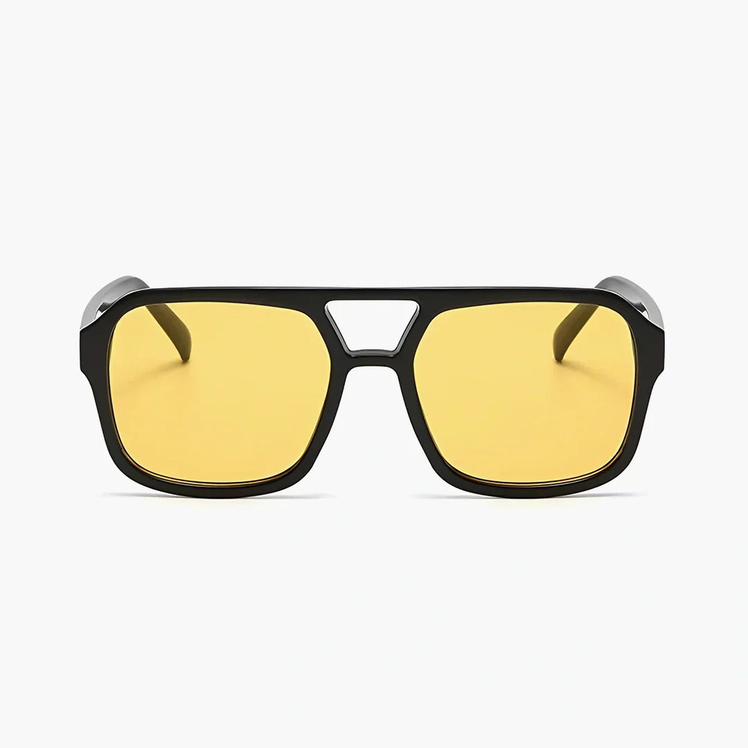 Colleen sleek black frame sunglasses