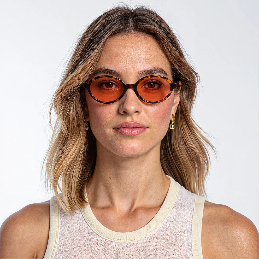 Jacinta tortoiseshell frame sunglasses