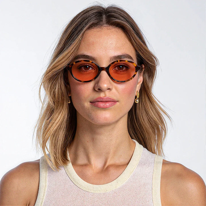 Jacinta tortoiseshell frame sunglasses