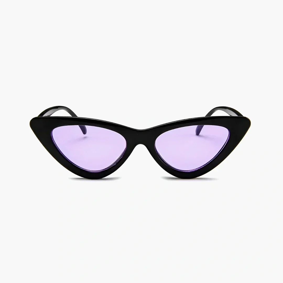 Narelle minimalist colour-lens sunglasses