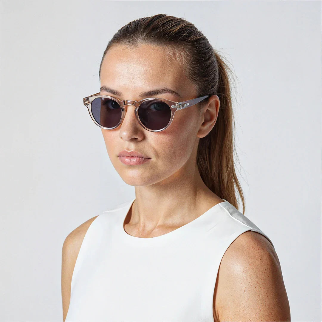 Nerida transparent frame sunglasses