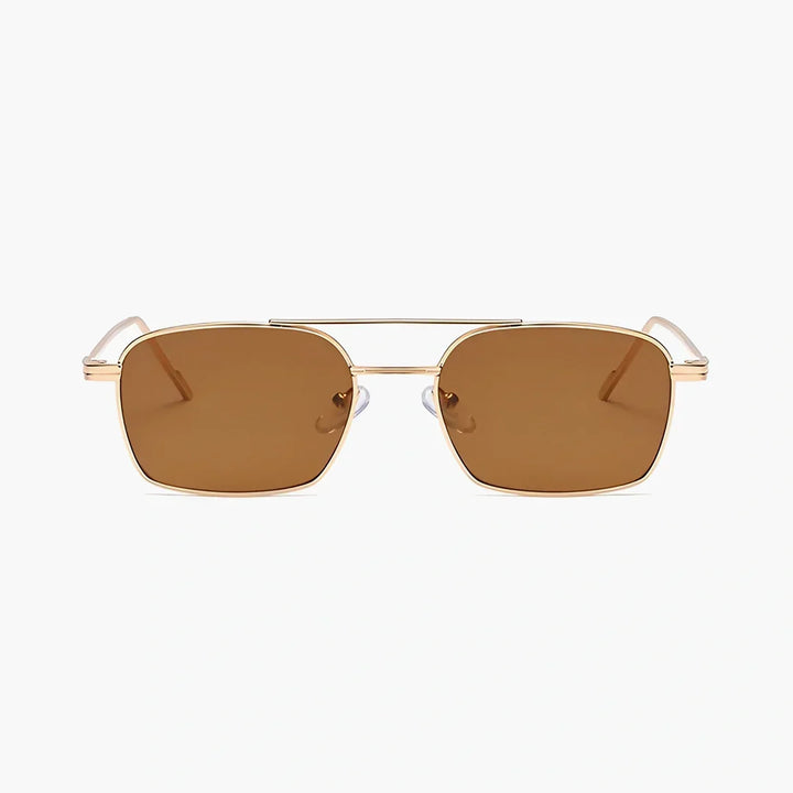 Georgia gold metal frame sunglasses
