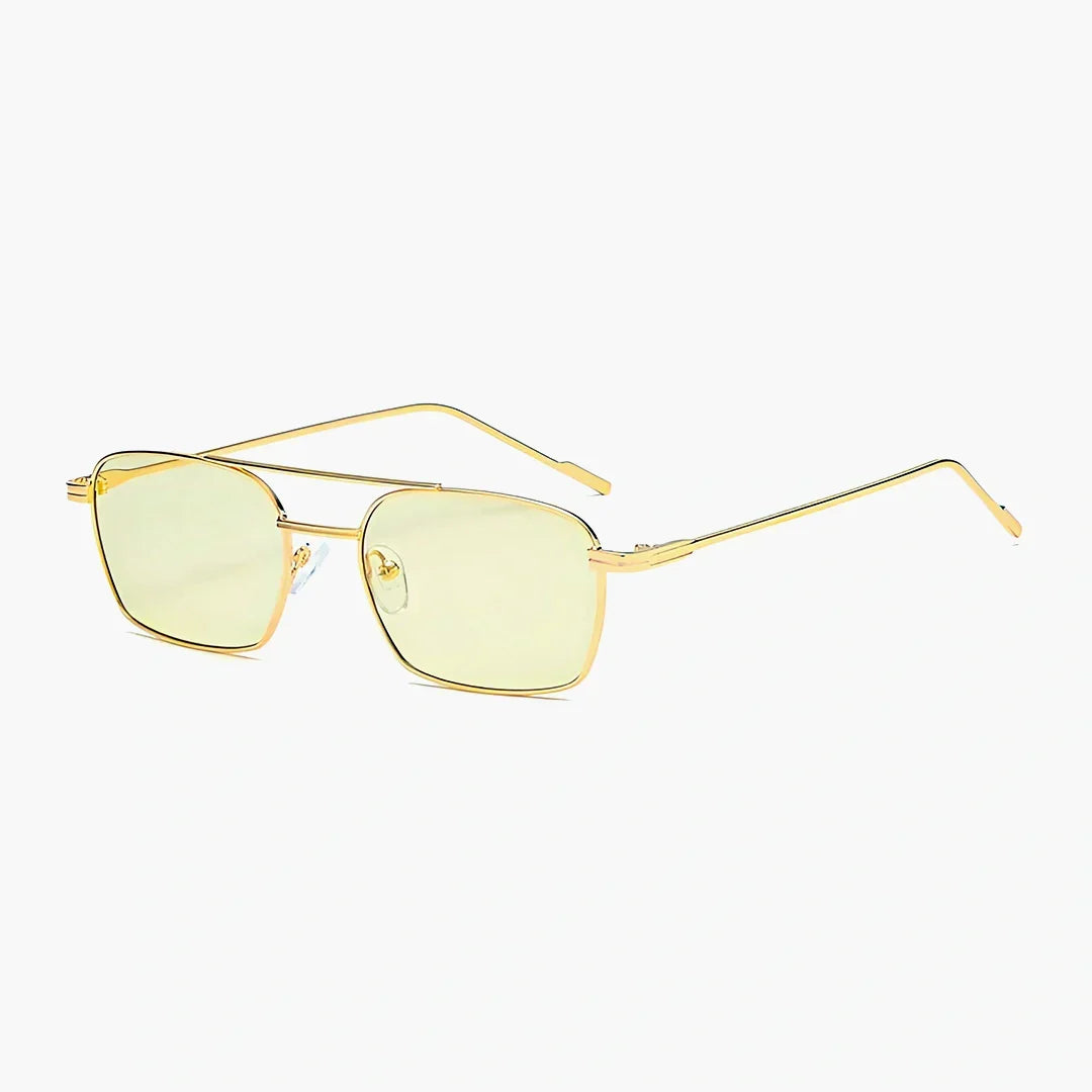 Georgia gold metal frame sunglasses