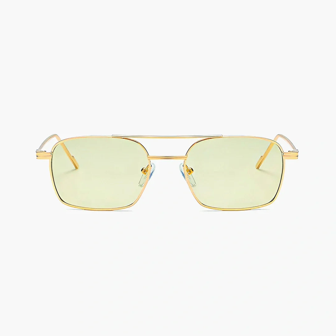 Georgia gold metal frame sunglasses