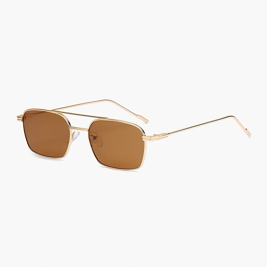 Georgia gold metal frame sunglasses