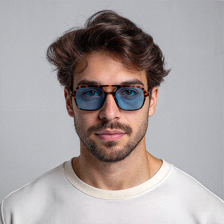 Harriet ice-lens tortoiseshell sunglasses