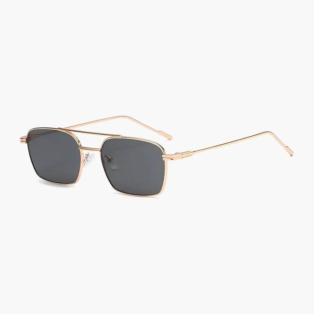 Georgia gold metal frame sunglasses