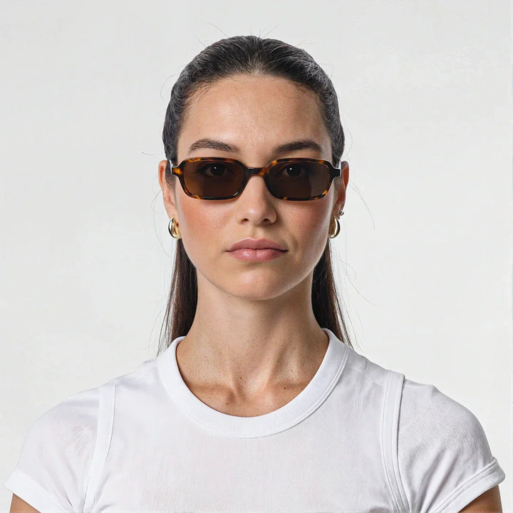 Belinda warm tortoiseshell sunglasses