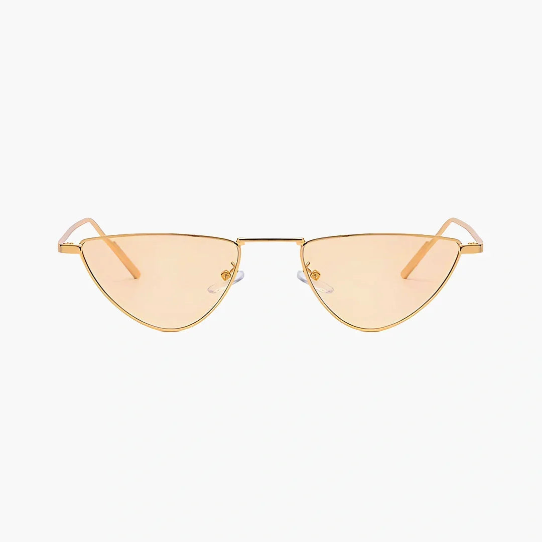 Leanne sharp gold frame sunglasses