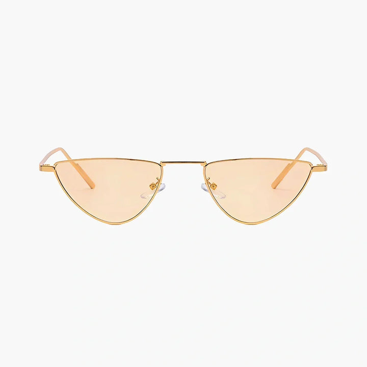 Leanne sharp gold frame sunglasses