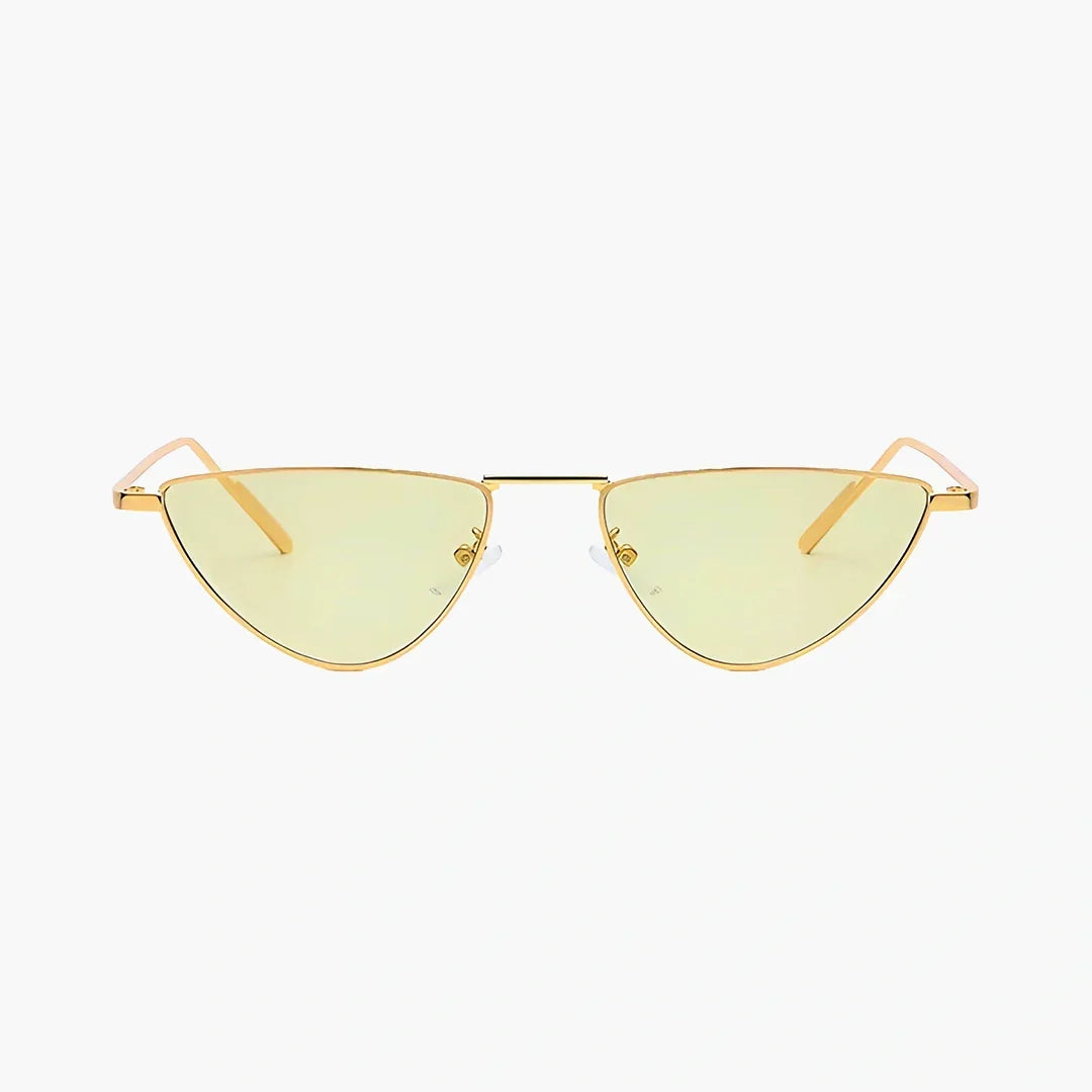 Leanne sharp gold frame sunglasses