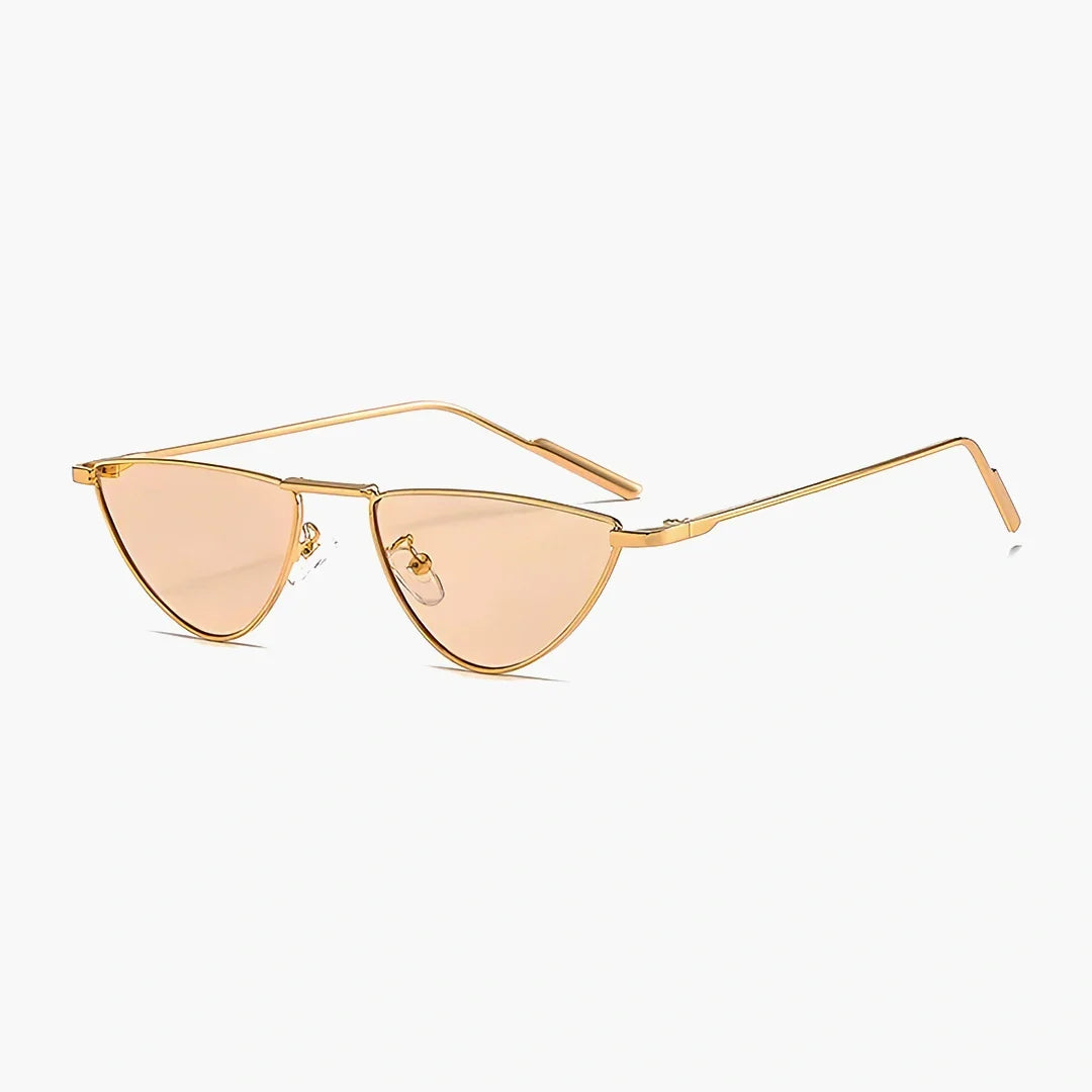 Leanne sharp gold frame sunglasses