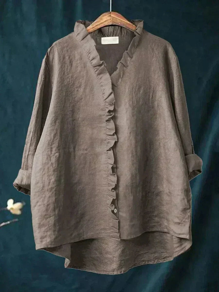 Célestine | Blouse Volants Délicate