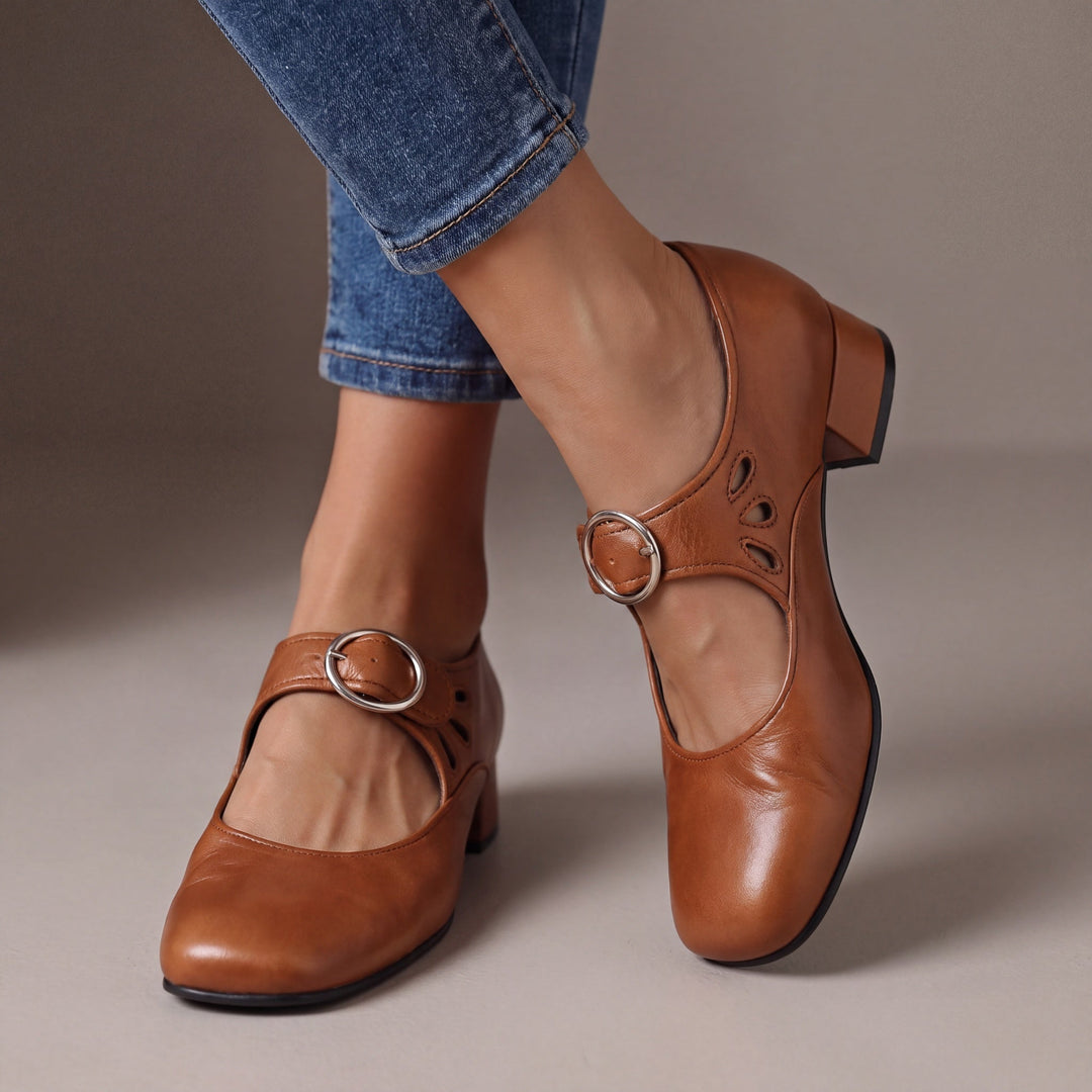 Matilda | Classic Mary Janes with Cushioned Insole